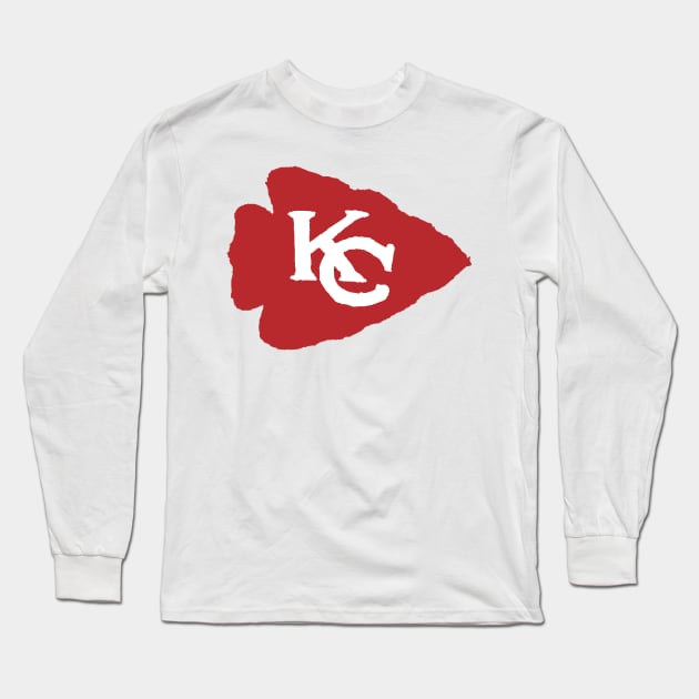 Kansas City Chieeeefs 06 Long Sleeve T-Shirt by Very Simple Graph